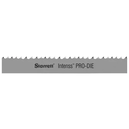 Vista 22 de Starrett Intenss PRO-DIE - Hoja de sierra de cinta bimetálica con dientes HSS de cobalto M-42 - Ideal para aceros de herramientas, troqueles, moldes