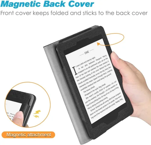 Vista 7 de Funda para Kindle Paperwhite de 6" 5ª/6ª/7ª/10ª generación (versión 2012-2018, modelo EY21 y DP75SDI y PQ94WIF) Funda protectora inteligente