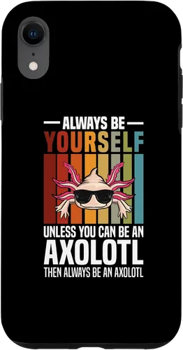 Vista 8 de Funda divertida para iPhone 15 Axolotl