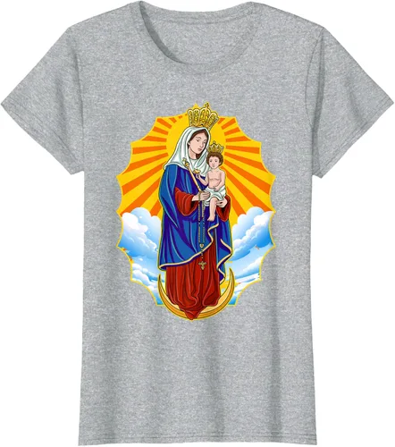 Vista 26 de Chinita Chiquinquira Venezuela Maracaibo Virgen Chiquinquira Chinita Zulia Camiseta negra
