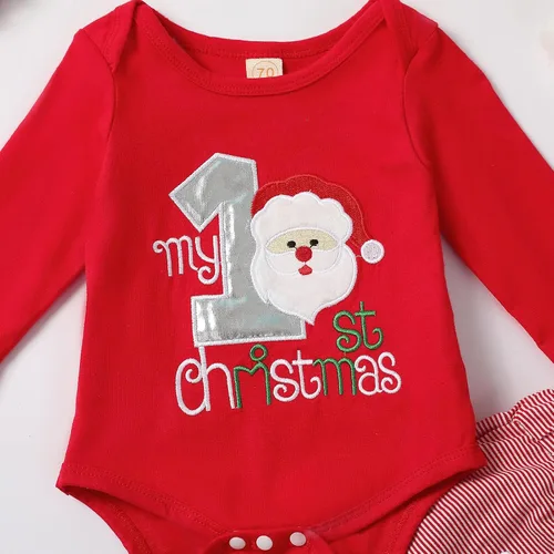 Vista 5 de Foidiccx Conjunto de 2 piezas de sudadera de Navidad para niños y niñas pequeñas, ropa de otoño e invierno