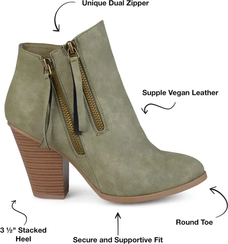 Vista 2 de Journee Collection Womens Double Booties