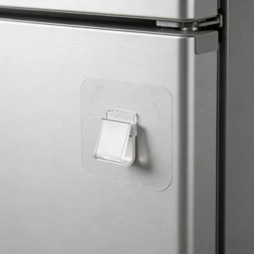Vista 6 de 24pcs Adhesive Shower Shelf Hooks, Acrylic Replacement Wall Hook