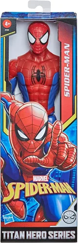 Vista 3 de Marvel Titan Hero Series Spider-Man Figura de acción de 12 pulgadas con puerto Fx