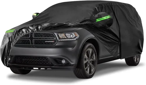 Vista 15 de Funda impermeable de 6 capas para automóvil de repuesto para Jeep Grand Cherokee 1993-2010 All Weather Car Cover with Cotton Liner, Zipper Door