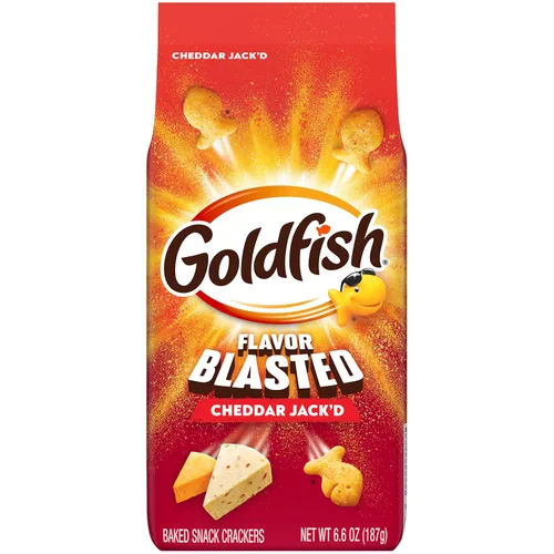 Vista 47 de Goldfish Galletas de queso cheddar para bebé, bolsa de 7.2 onzas
