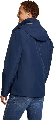 Vista 2 de Eddie Bauer Chaqueta impermeable plegable para hombre