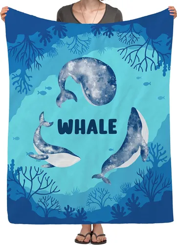 Vista 14 de Manta de tiburón para regalo, manta de franela de forro polar de 40 x 50 pulgadas, suave, acogedora y ligera, mantas para sofá, cama, sofá de viaje