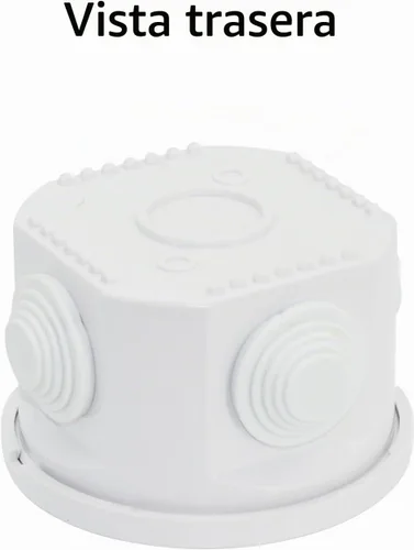 Vista 7 de LeMotech - Caja de derivación universal de plástico ABS resistente al polvo, resistente al agua, IP65, color blanco