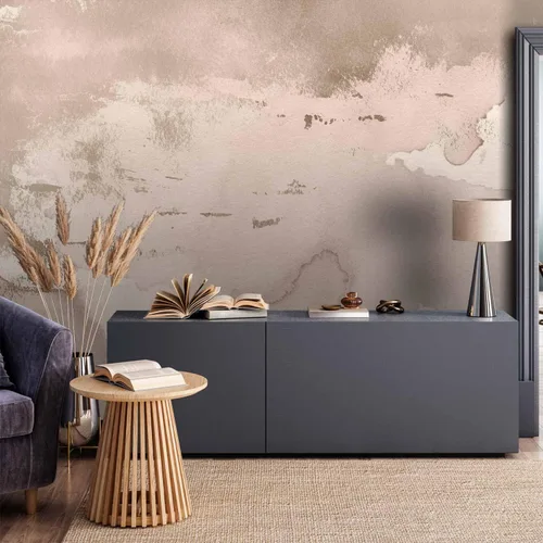 Vista 2 de artgeist Mural de pared de hormigón de 77 x 55 pulgadas, papel pintado autoadhesivo extraíble de gran tamaño para decoración de pared, diseño de #11