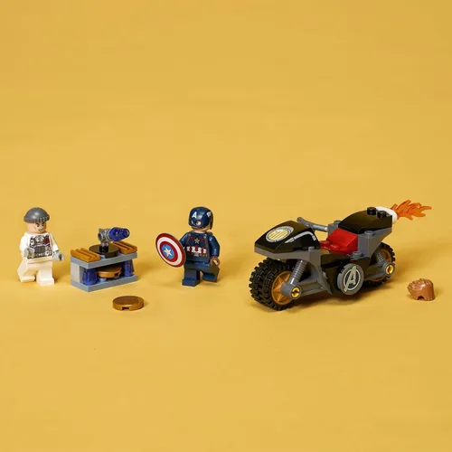 Vista 7 de Lego 76189 Superhéroes Capitán América vs. Hydra