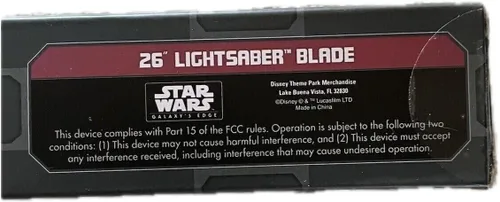 Vista 3 de Galaxy's Edge - Sable de luz del legado de Guerra de las Galaxias