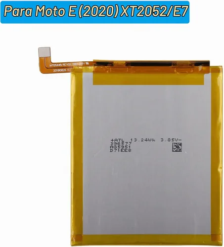 Vista 3 de Batería de repuesto LC40 compatible con Moto E (2020) XT2052 / E7 con herramientas 3550mah