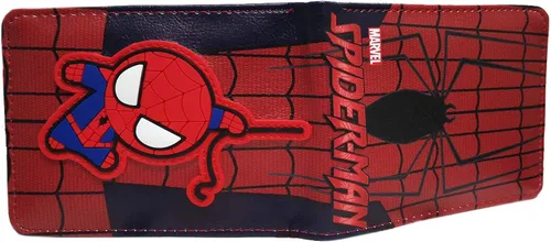 Vista 2 de Junxi Superhero personaje PVC bifold cartera