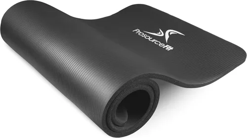 Vista 11 de ProsourceFit Extra Thick Yoga and Pilates Mat 1/2” (13mm) or 1" (25mm), 71-inch Long High Density Exercise Mat with Comfort Foam and Carrying Strap