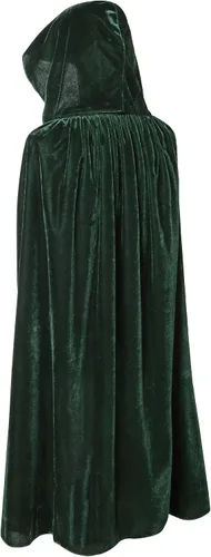 Vista 3 de BEBEP Capa con capucha de terciopelo para niños de 39 pulgadas para Halloween, Navidad, disfraz de cosplay