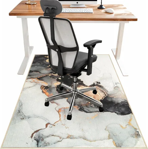 Vista 12 de Anidaroel Alfombra para Silla de Oficina para Piso de Madera Dura, Protector para Silla con Ruedas de 36"x48", Alfombra para Computadora