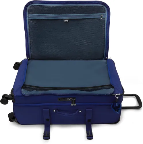 Vista 6 de Kipling Equipaje metálico grande espontáneo con ruedas, Onda de diamante en relieve, Casual