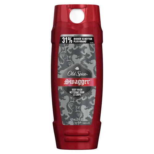 Vista 8 de Old Spice Gel de baño Red Zone - Swagger - 16 oz (PG-1139)