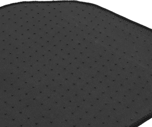 Vista 9 de IKON MOTORSPORTS - Alfombrillas compatibles con Nissan Versa 2007-2012, 4 alfombras delanteras de nailon negro para protección de suelo interior por