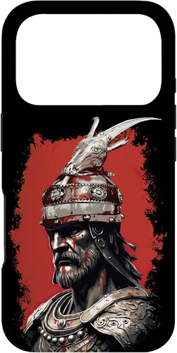 Vista 29 de Funda para iPhone 13 Pro Max Skanderbeg Albanan National Hero Eagle Kosovo Albaner