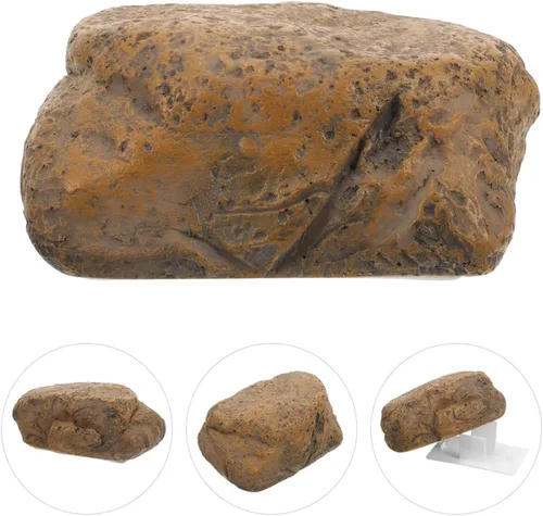 Vista 8 de 2pcs Outdoor Fake Rock Key Hider Box Waterproof Stone Shaped Key Holder for Garden Yard Safe Storage Device