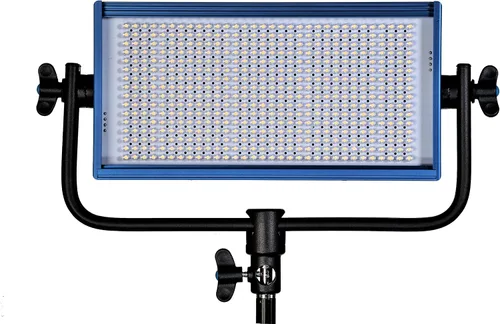 Vista 5 de Dracast Pro Series LED500 Kit de 3 luces LED de luz diurna con placas de batería de montaje en V y soportes de luz