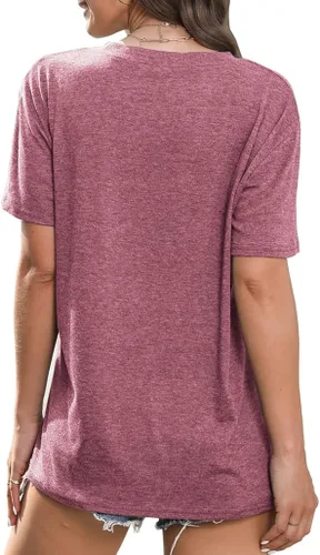 Vista 5 de Camiseta de abuela para mujer casual con estampado de corazones divertida para la abuela