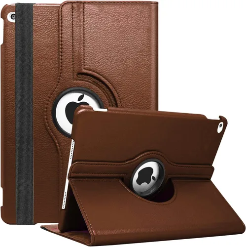 Vista 26 de Funda giratoria para iPad de 9.7 pulgadas 2018 2017 / Funda para iPad Air 2 - Funda protectora con soporte giratorio de 360 grados y función