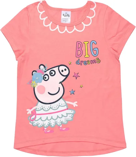 Vista 4 de Peppa Pig Paquete de 3 camisetas para niñas pequeñas a niños grandes