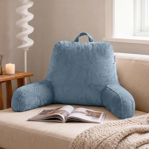 Vista 2 de Almohada de lectura de espuma viscoelástica para sentarse en la cama