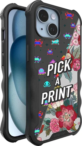 Vista 104 de Smartish Funda para iPhone 12 Pro Max Armor - Gripzilla [resistente + protectora] Funda de agarre delgada y resistente - Black Tie Affair