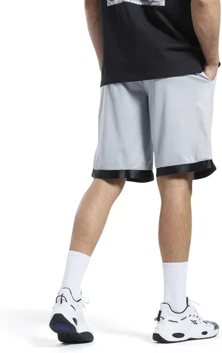 Vista 5 de Reebok Pantalones cortos de malla de baloncesto para hombre