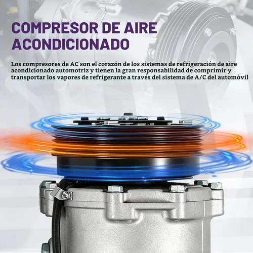 Vista 5 de Reemplazo de compresor de aire acondicionado para TT Beetle Golf Jetta 2000 2001 2002 2003 2004 2005 2006