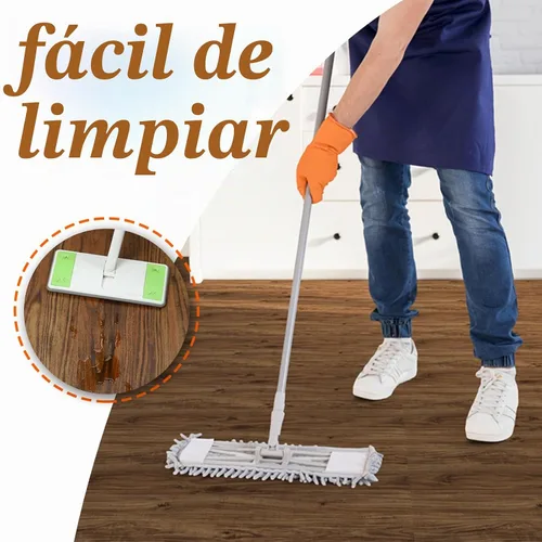 Vista 3 de Homease Piso de Vinilo con Grano de Madera 15.7" x 118" Rollo Marrón, Azulejos de Piso Autoadhesivos Impermeables, Superficie Extra Resistente al
