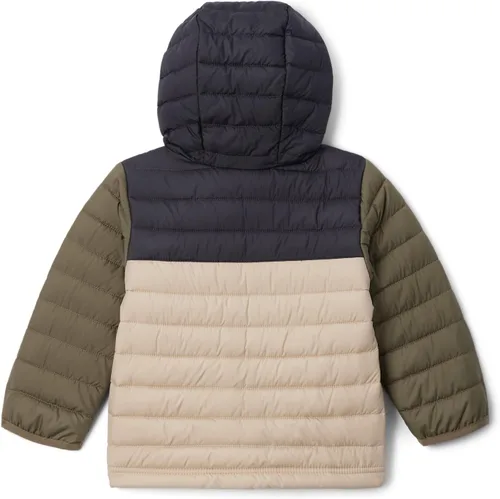 Vista 5 de Columbia Powder Lite - Chaqueta de invierno con capucha para niños