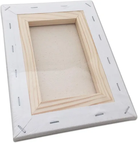 Vista 5 de LWR CRAFTS Lienzo estirado de 4 x 6 pulgadas, paquete de 6