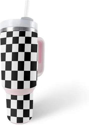 Vista 20 de MightySkins Skin - Vaso de vinilo compatible con Stanley The Quencher H2.0 FlowState de 40 onzas, color verde CBD, protectora, duradera y única