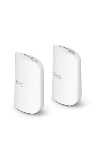 Vista 2 de Presentamos el router Wi-Fi 7 triple banda Amazon eero Pro 7 (modelo más reciente): Compatible con planes de internet de hasta 5 Gbps, cobertura
