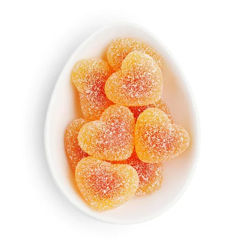Vista 3 de Sugarfina Peach Bellini - Cubo de caramelo pequeño, gomitas, 3.6 onzas, 1 unidad