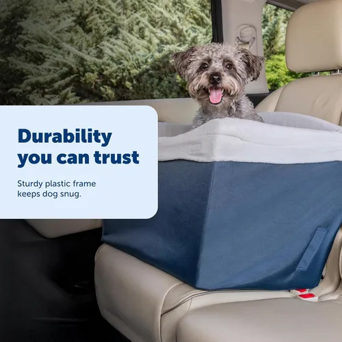 Vista 8 de PetSafe Asiento de seguridad para perros Happy Ride - Azul marino