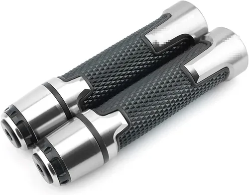 Vista 5 de Empuñaduras de manillar de motocicleta para MT07 MT09 MT-07 MT-09 FZ07 FZ MT 07 09 2014-2017 2018 2019 2020 7/8 pulgadas 0.866 in manillar de Negro