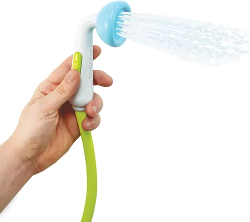 Vista 3 de Yookidoo - Cabezal de ducha para baño de bebé con forma de elefante y boquilla con forma de trompa - para bebés recién nacidos en tina o fregadero