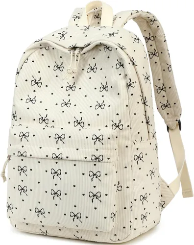 Vista 21 de BTOOP Mochila escolar para adolescentes, mochila grande de pana ligera, para niñas, niños, casual, escuela secundaria, universidad, Mochilas Daypack