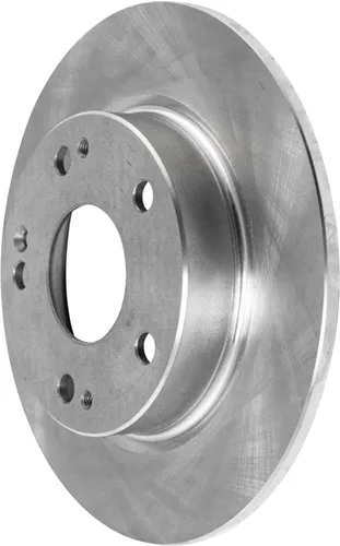 Vista 255 de Detroit Axle - Rotores de freno delantero para 04-13 Mazda 3 Rotores de frenos de disco 06-15 Mazda 5 Reemplazo: Rotor regular delantero de 11.81