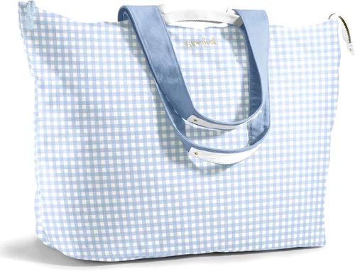 Vista 19 de Bolso de playa grande Fit & Fresh para mujeres - Bolso de viaje extragrande con bolsillos Negro