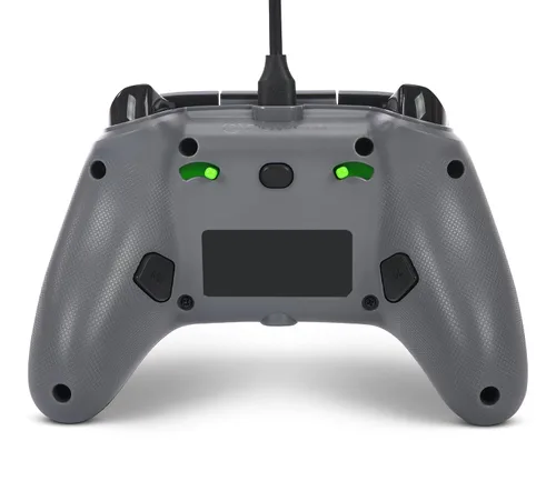 Vista 3 de PowerA Advantage Wired Controller for Xbox Series X S - Celestial Green, Black Xbox Controller with Detachable 10ft USB-C Cable, Mappable Buttons