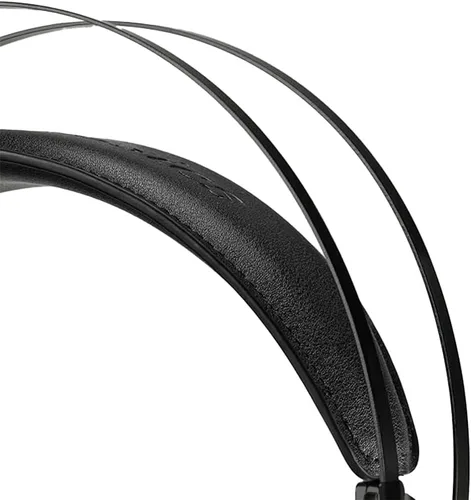 Vista 5 de Meze 99 Classics auriculares con cable de madera de respaldo cerrado sobre la oreja con micrófono (Nogal/Negro)