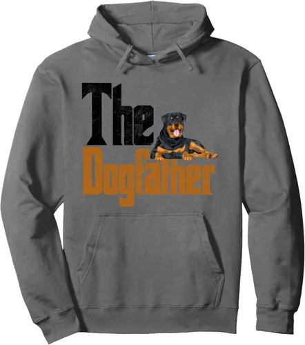 Vista 8 de Rottweiler - Sudadera con capucha para perro, papá, perro, perro, papá, padre y rottie
