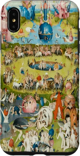 Vista 11 de Hieronymus Bosch - Carcasa para iPhone 17, diseño de jardín de las delicias terrenales